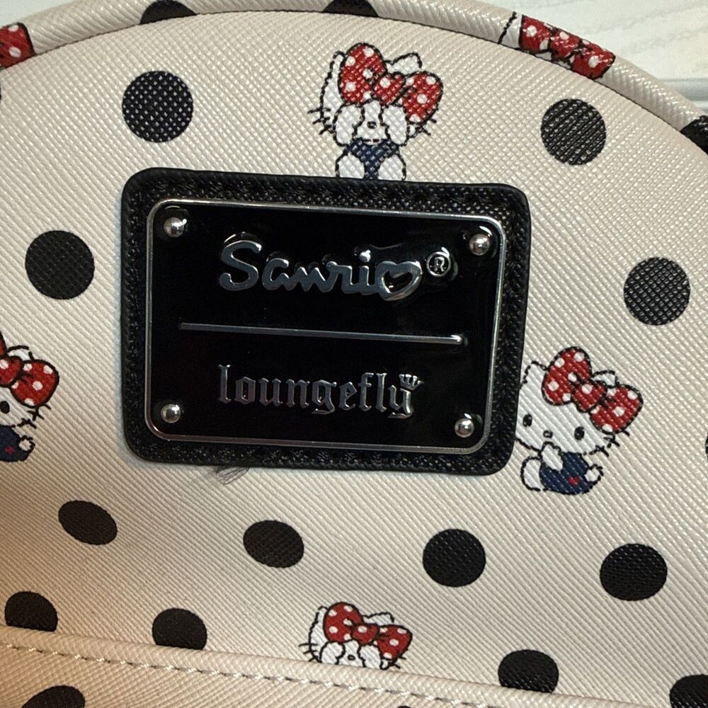 Loungefly Sanrio Hello Kitty Polka Dot Mini Backpack - Picture 13 of 13
